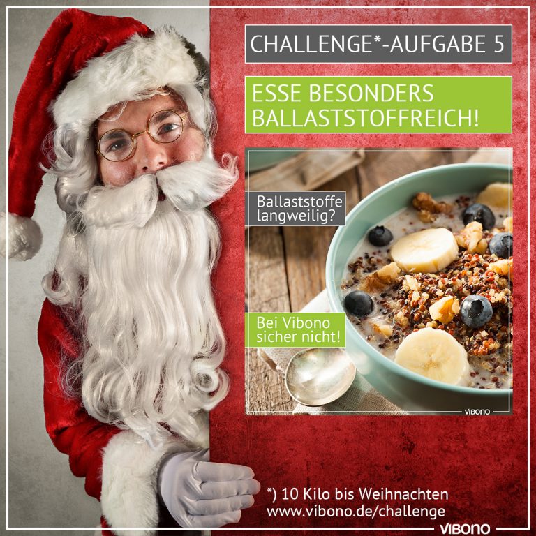 Challenge-Aufgabe 5: Ballaststoffreich essen