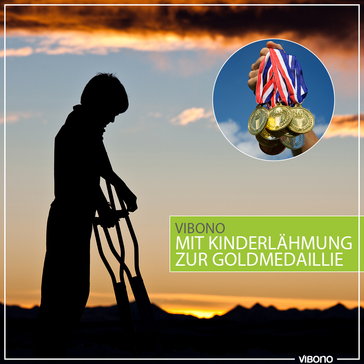 Erst Kinderlähmung, dann Goldmedaillien