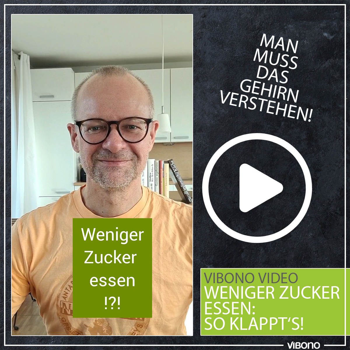 Video: Weniger Zucker essen!